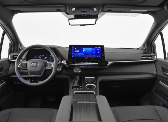 赛那SIENNA 2021款 2.5L混动 铂金版 中控类   中控全图