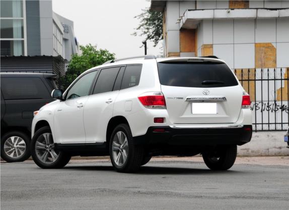 汉兰达 2012款 2.7L 两驱5座运动版 外观   斜后