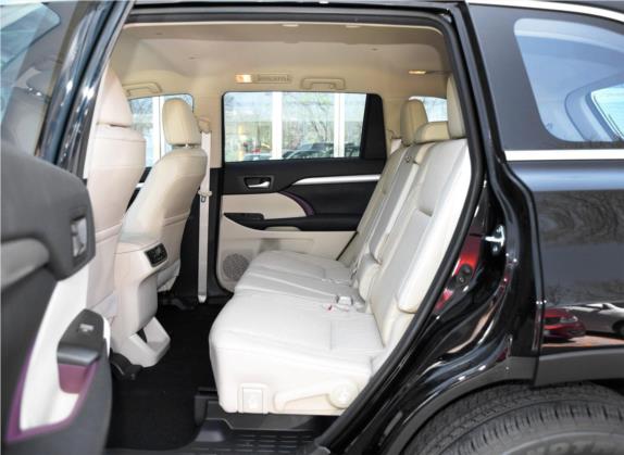 汉兰达 2015款 2.0T 四驱精英版 7座 车厢座椅   后排空间
