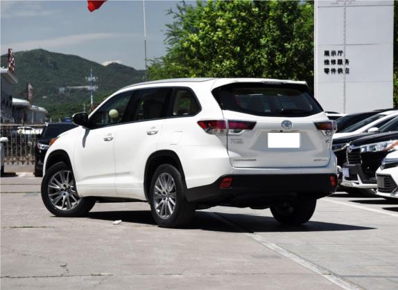 汉兰达 2017款 3.5L 四驱豪华版 7座 外观   斜后