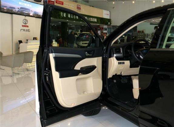 汉兰达 2018款 2.0T 两驱精英版 5座 国V 车厢座椅   前门板