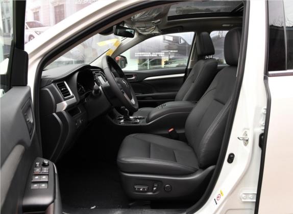 汉兰达 2018款 2.0T 四驱豪华版 7座 国V 车厢座椅   前排空间