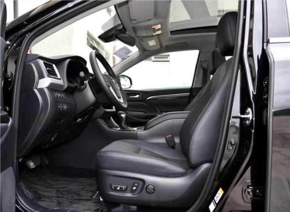 汉兰达 2018款 2.0T 四驱至尊版 7座 国V 车厢座椅   前排空间