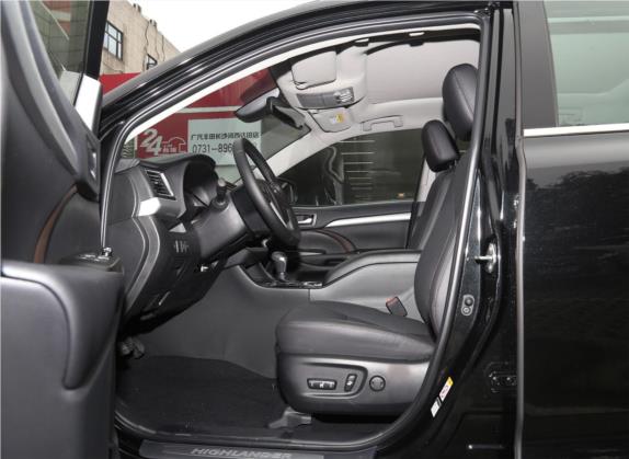 汉兰达 2018款  2.0T 两驱豪华版 7座 国VI 车厢座椅   前排空间
