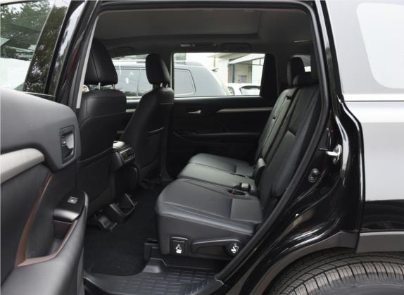 汉兰达 2018款 2.0T 四驱豪华版 7座 国VI 车厢座椅   后排空间