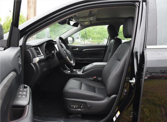 汉兰达 2018款 2.0T 四驱至尊版 7座 国VI 车厢座椅   前排空间