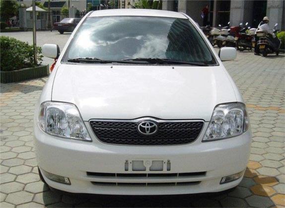 花冠 2004款 1.8L 自动GLX-i 外观   正前