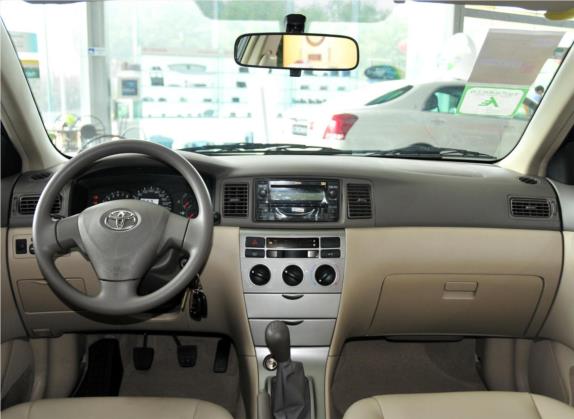 花冠 2010款 1.6L 手动豪华版 中控类   中控全图