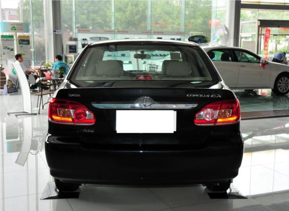 花冠 2010款 1.6L 手动豪华版 外观   正后