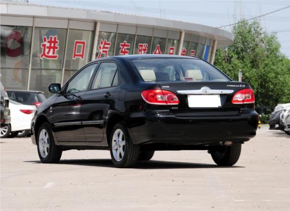 花冠 2011款 1.6L 手动豪华版 外观   斜后