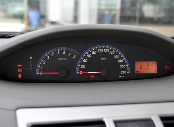 威驰 2011款 1.6L GL-i 天窗版 AT 中控类   仪表盘