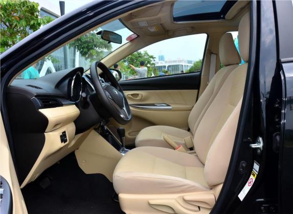 威驰 2014款 1.5L 自动智享版 车厢座椅   前排空间