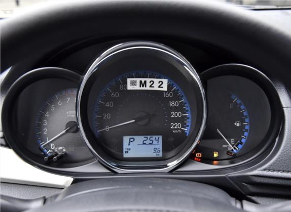 威驰 2019款 1.5L CVT畅行版 中控类   仪表盘