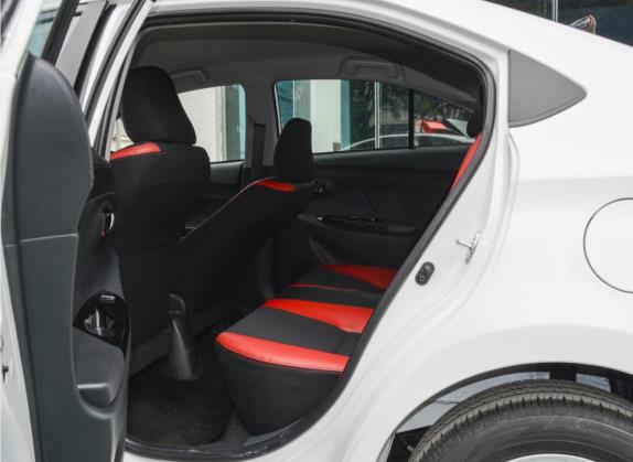 威驰 2021款 1.5L CVT智行版 车厢座椅   后排空间