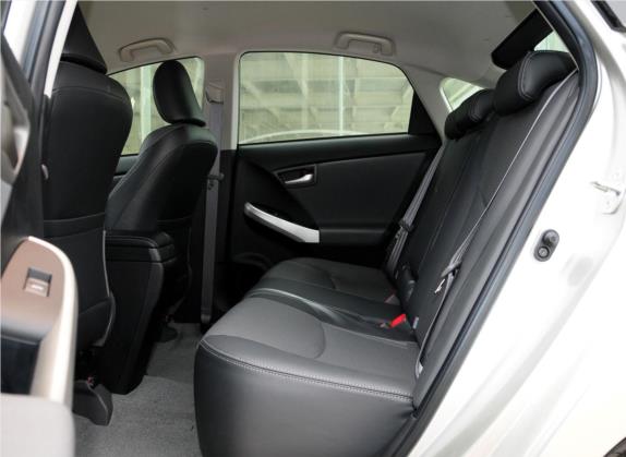 普锐斯 2012款 1.8L 豪华版 车厢座椅   后排空间