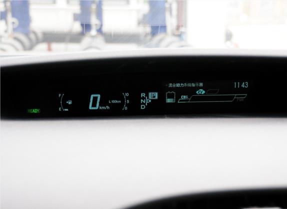普锐斯 2012款 1.8L 豪华版 中控类   仪表盘