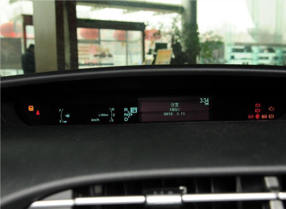 普锐斯 2012款 1.8L 标准版 中控类   仪表盘