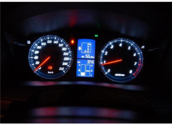 锐志 2006款 2.5V 中控类   仪表盘