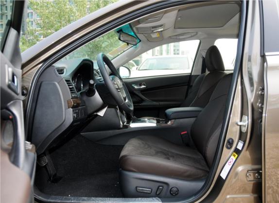锐志 2013款 2.5V 尚锐导航版 车厢座椅   前排空间