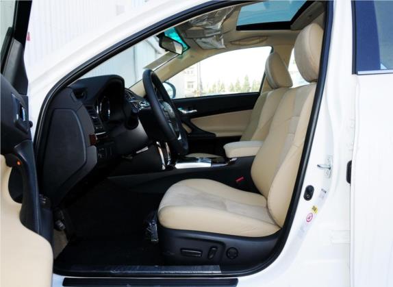 锐志 2013款 2.5V 尚锐版 车厢座椅   前排空间