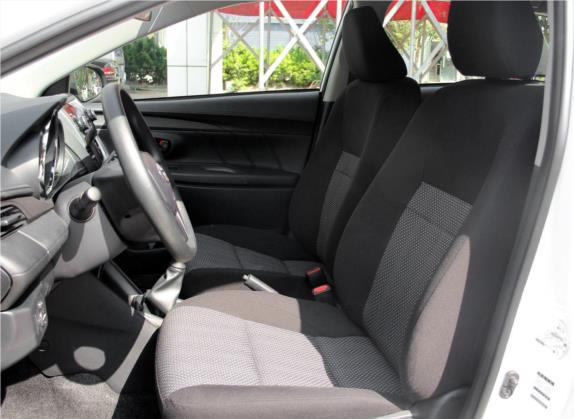 威驰FS 2017款 1.3L 手动锋锐版 车厢座椅   前排空间