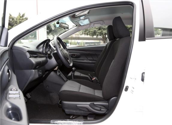 威驰FS 2019款 1.5L 手动锋驰版 车厢座椅   前排空间