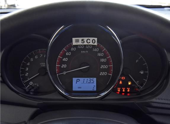 威驰FS 2021款 1.5L CVT锋驰版 中控类   仪表盘