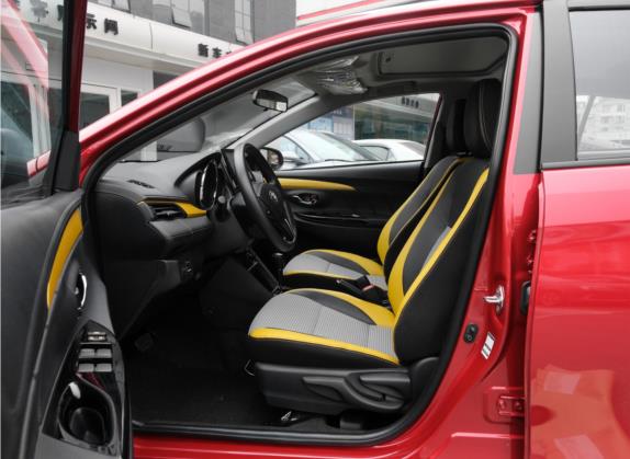 威驰FS 2021款 1.5L CVT锋享版 车厢座椅   前排空间