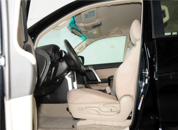 普拉多 2010款 4.0L 自动TX 车厢座椅   前排空间
