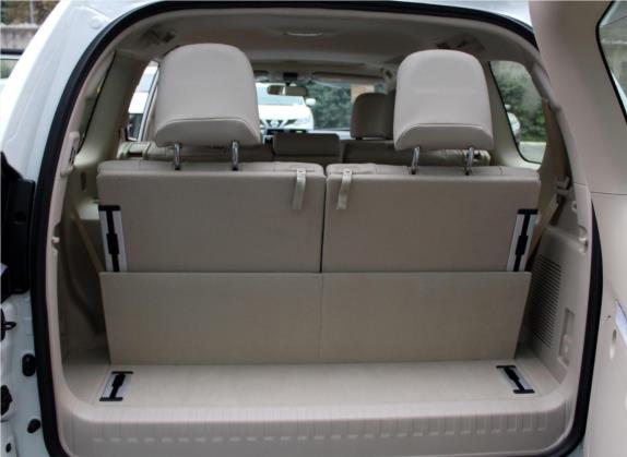 普拉多 2018款 3.5L 自动TX-L 车厢座椅   后备厢