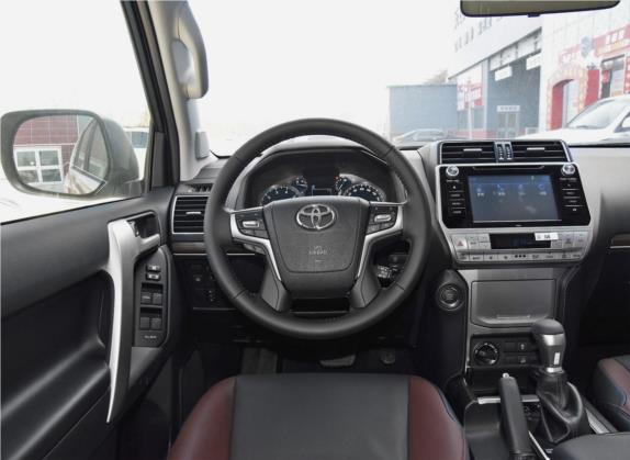 普拉多 2019款 3.5L 自动TX-L尊享版后挂备胎 中控类   驾驶位