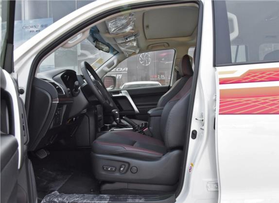 普拉多 2019款 3.5L 自动TX-L尊享版后挂备胎 车厢座椅   前排空间