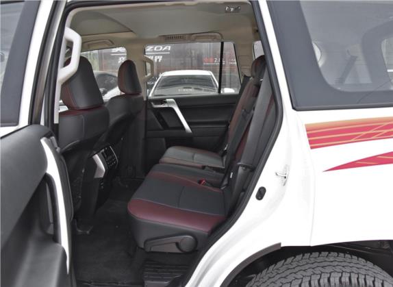 普拉多 2019款 3.5L 自动TX-L尊享版后挂备胎 车厢座椅   后排空间