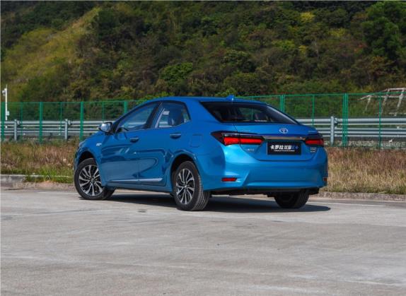 卡罗拉双擎E+ 2019款 1.8L E-CVT旗舰版 外观   斜后