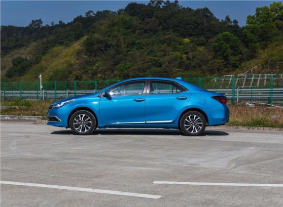 卡罗拉双擎E+ 2019款 1.8L E-CVT旗舰版 外观   正侧