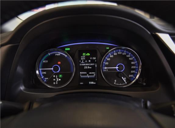 卡罗拉双擎E+ 2019款 1.8L E-CVT旗舰版 中控类   仪表盘