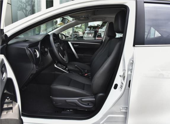 卡罗拉双擎E+ 2020款 1.8L E-CVT舒适版 车厢座椅   前排空间