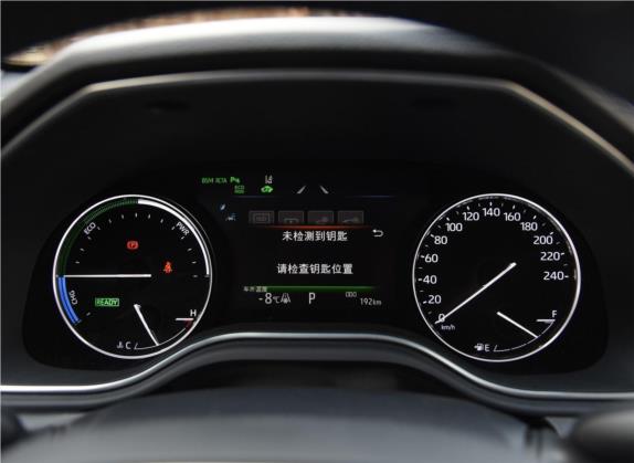 亚洲龙 2019款 双擎 2.5L Limited旗舰版 国V 中控类   仪表盘