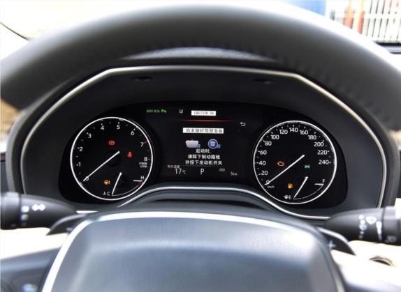 亚洲龙 2019款 2.5L Touring尊贵版 国VI 中控类   仪表盘