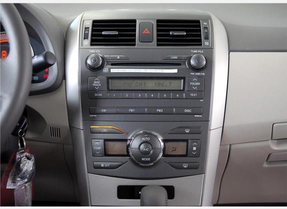 卡罗拉 2007款 1.8L 自动GLX-i 中控类   中控台