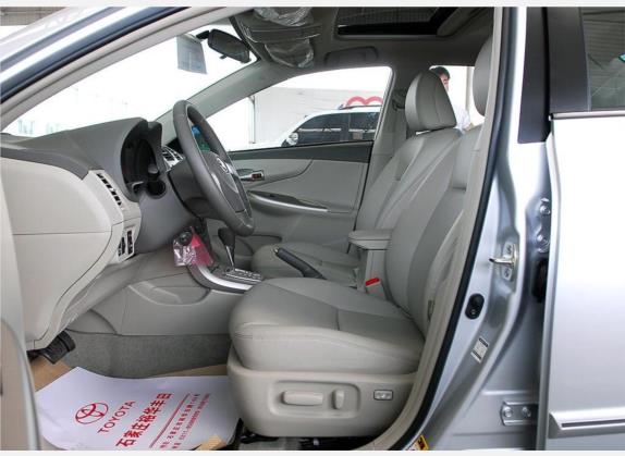 卡罗拉 2007款 1.8L 自动GLX-i 车厢座椅   前排空间