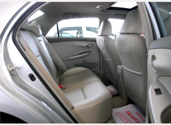 卡罗拉 2007款 1.8L 自动GLX-i 车厢座椅   后排空间