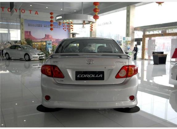 卡罗拉 2008款 运动版 1.8L 自动GL－S 外观   正后