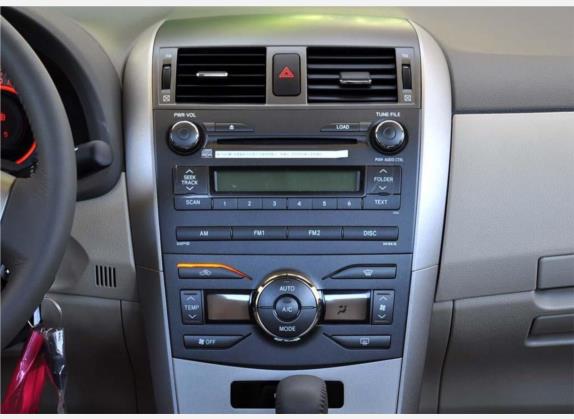 卡罗拉 2008款 1.8L 自动GL-i天窗特别版 中控类   中控台