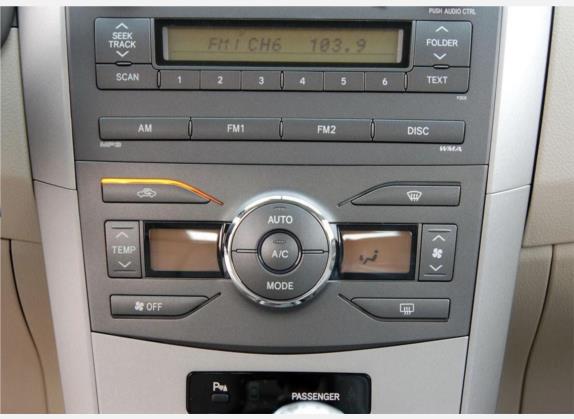 卡罗拉 2008款 1.8L 手动GLX-i特别纪念版 中控类   中控台
