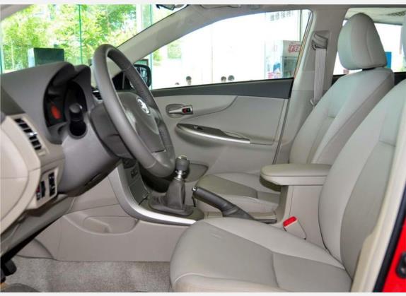 卡罗拉 2008款 1.8L 手动GLX-i特别纪念版 车厢座椅   前排空间