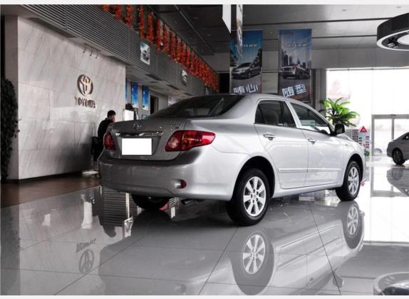 卡罗拉 2009款 1.6L 手动GL天窗特别版 外观   斜后