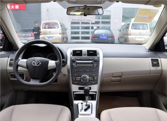 卡罗拉 2011款 1.8L CVT GL-i 中控类   中控全图