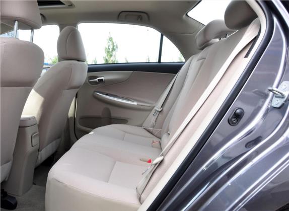 卡罗拉 2011款 1.8L CVT GL-i 车厢座椅   后排空间