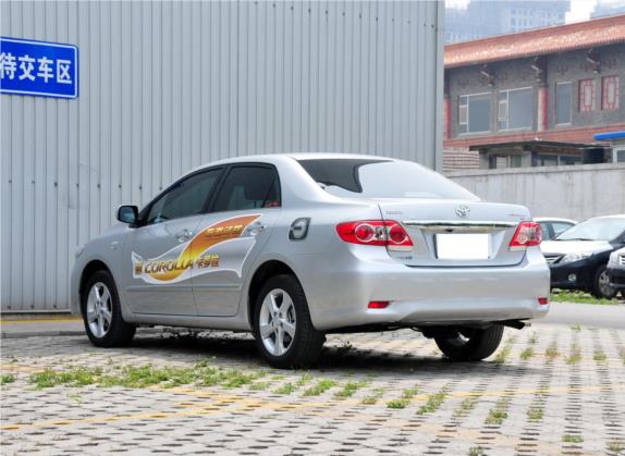 卡罗拉 2011款 1.8L CVT GLX-i导航版 外观   斜后